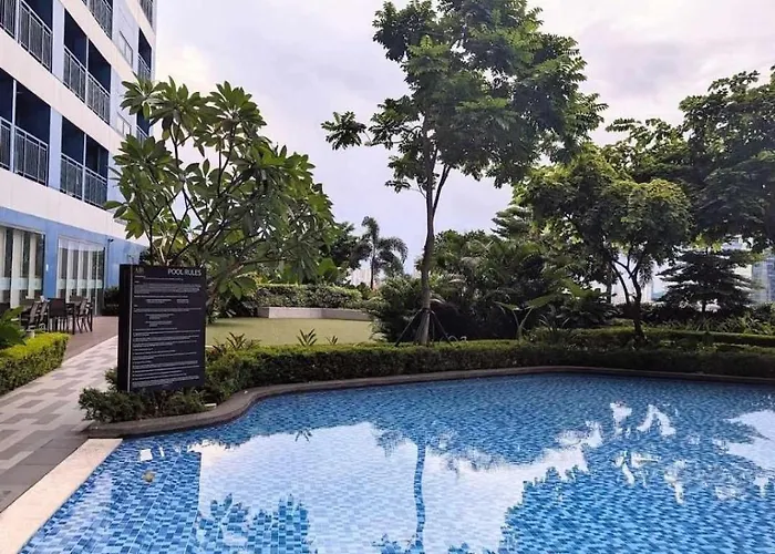 Chic 1 Bedroom In Air Residences * Manila